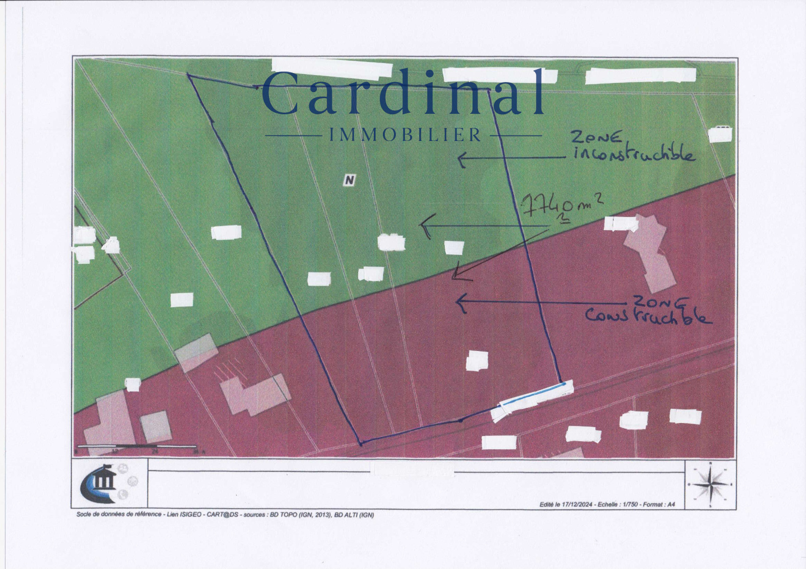 Image_6, Terrain, Vaunac, ref :CARD 132
